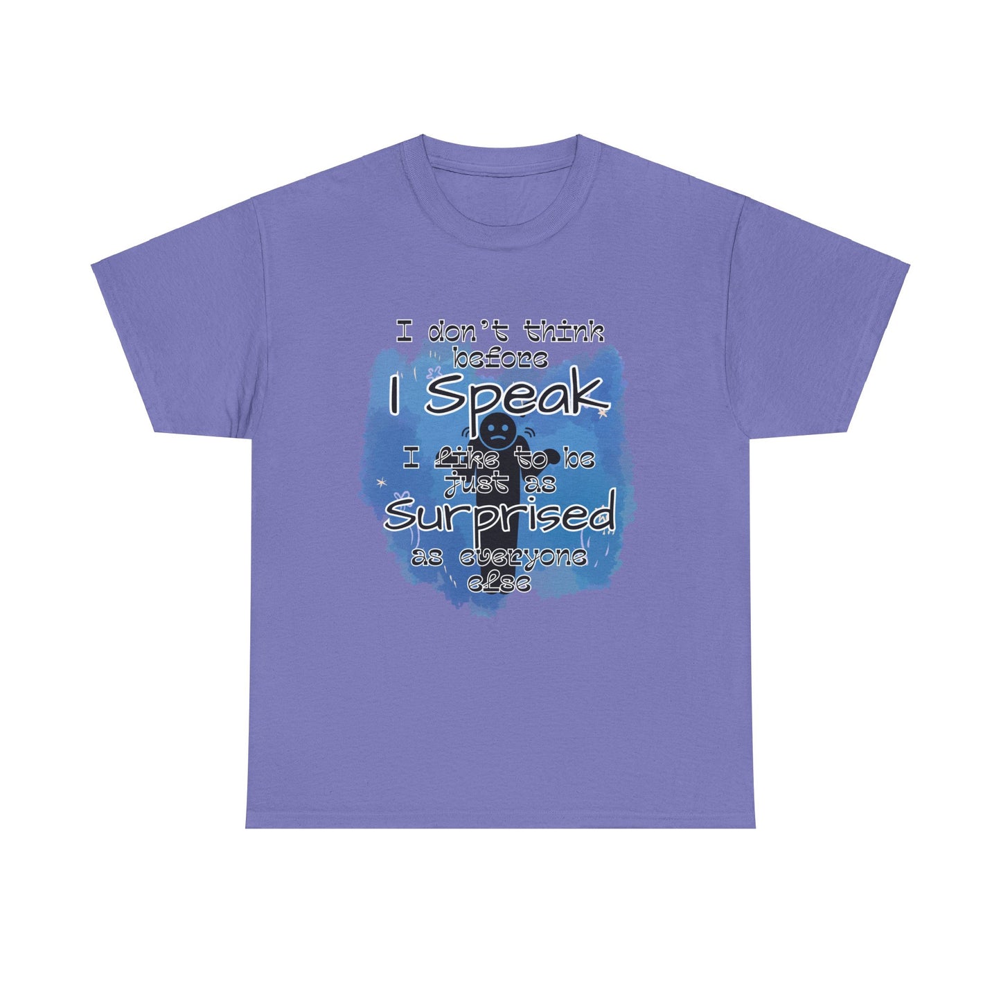 I Don't Think Unisex Heavy Cotton Tee