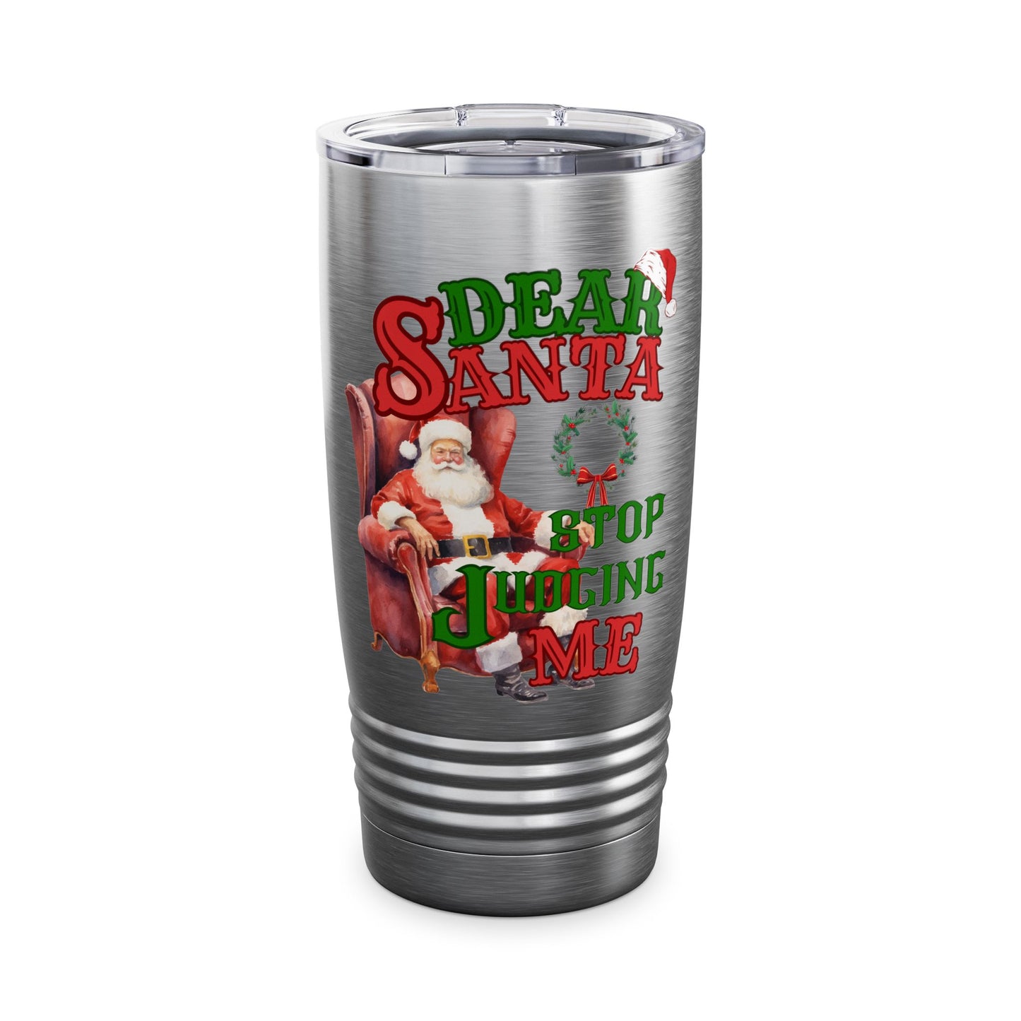 Dear Santa Ringneck Tumbler, 20oz