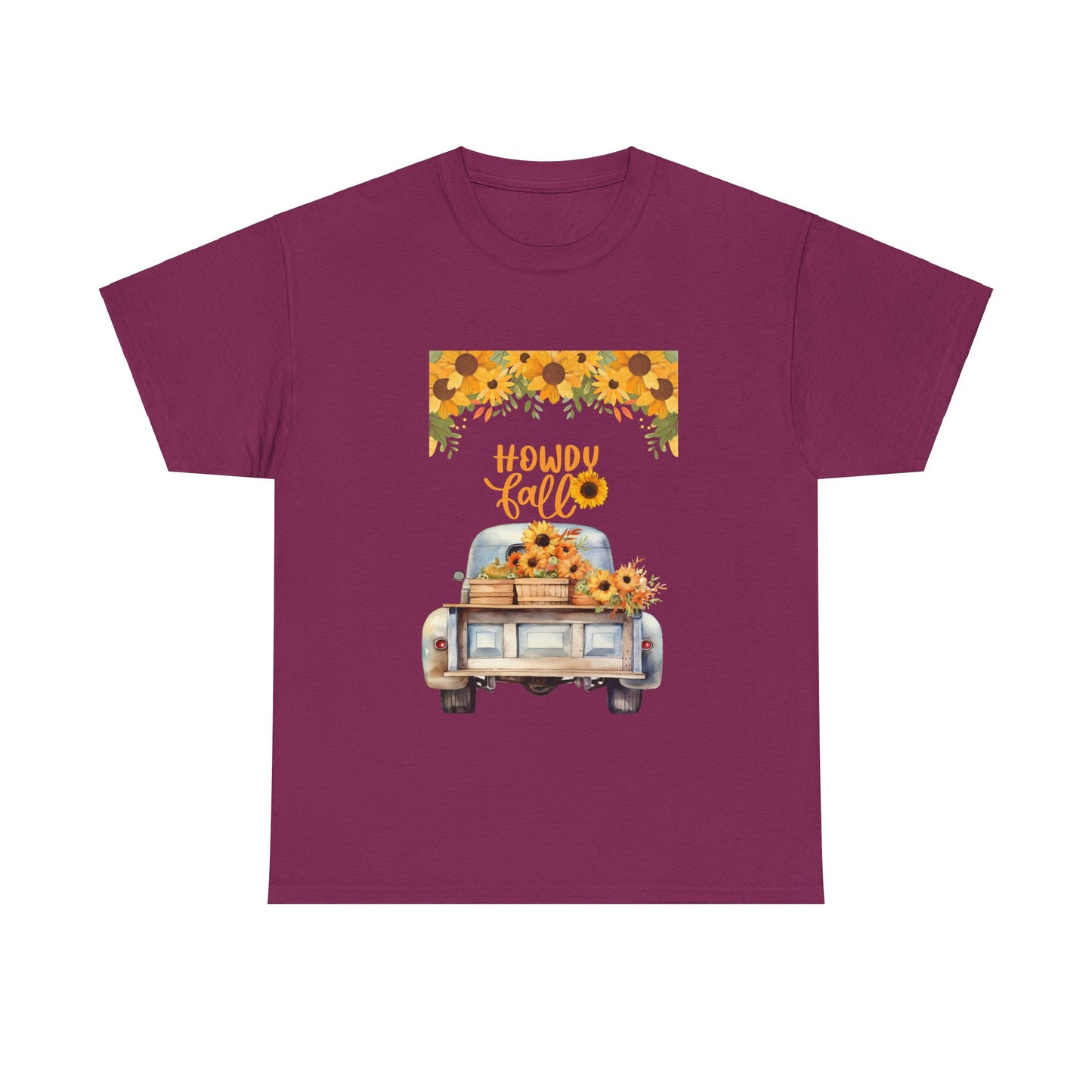 Howdy Fall Heavy Cotton Tee