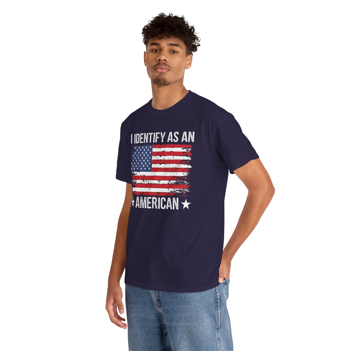 Identify as Unisex Heavy Cotton Tee