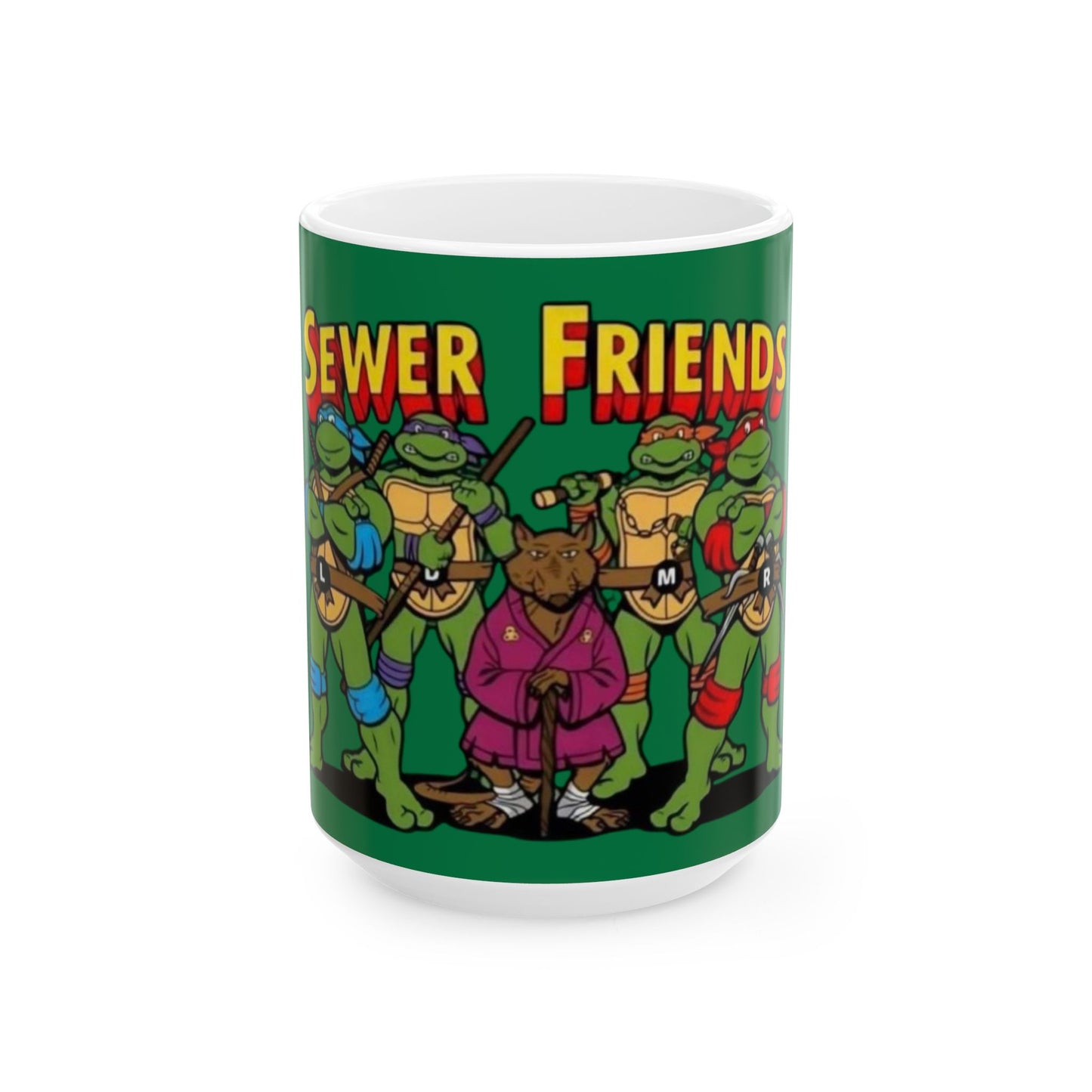 Sewer Friends Ceramic Mug, (11oz, 15oz)