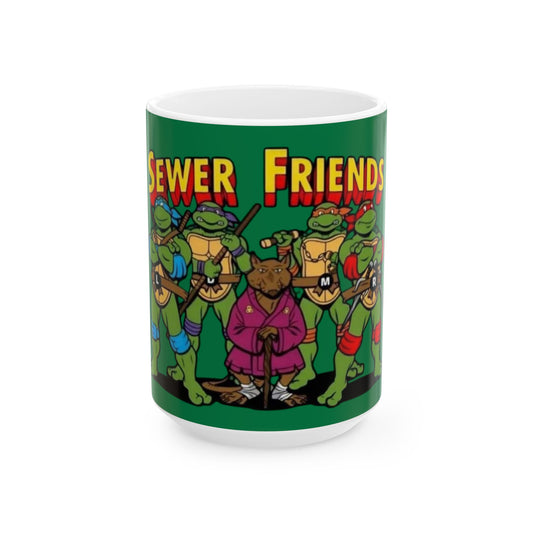 Sewer Friends Ceramic Mug, (11oz, 15oz)