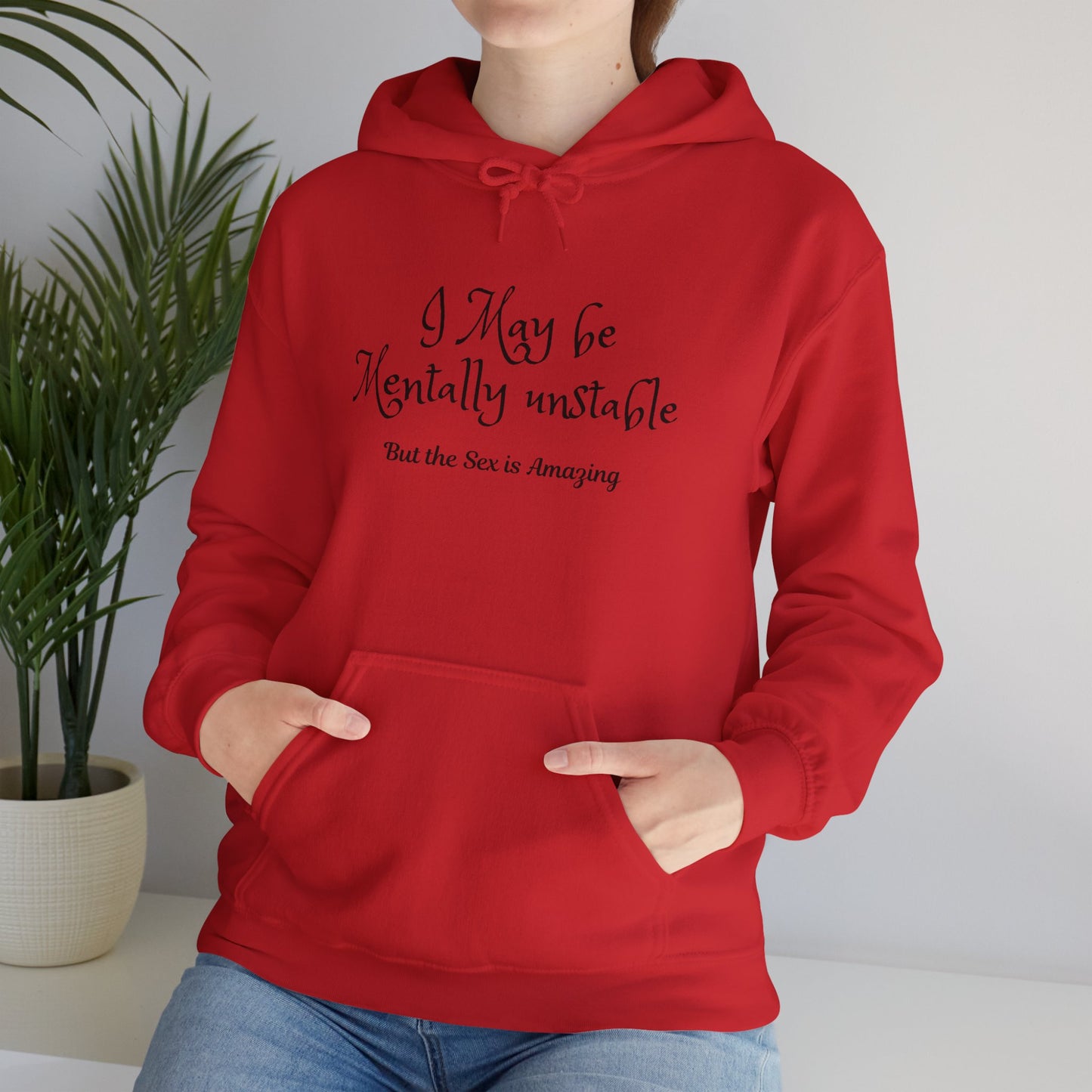 Unstable but... Unisex Heavy Blend™ Hooded Sweatshirt