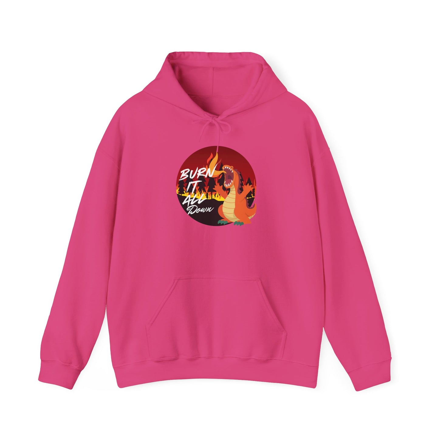 Burn It Unisex Heavy Blend™ Hooded Sweatshirt