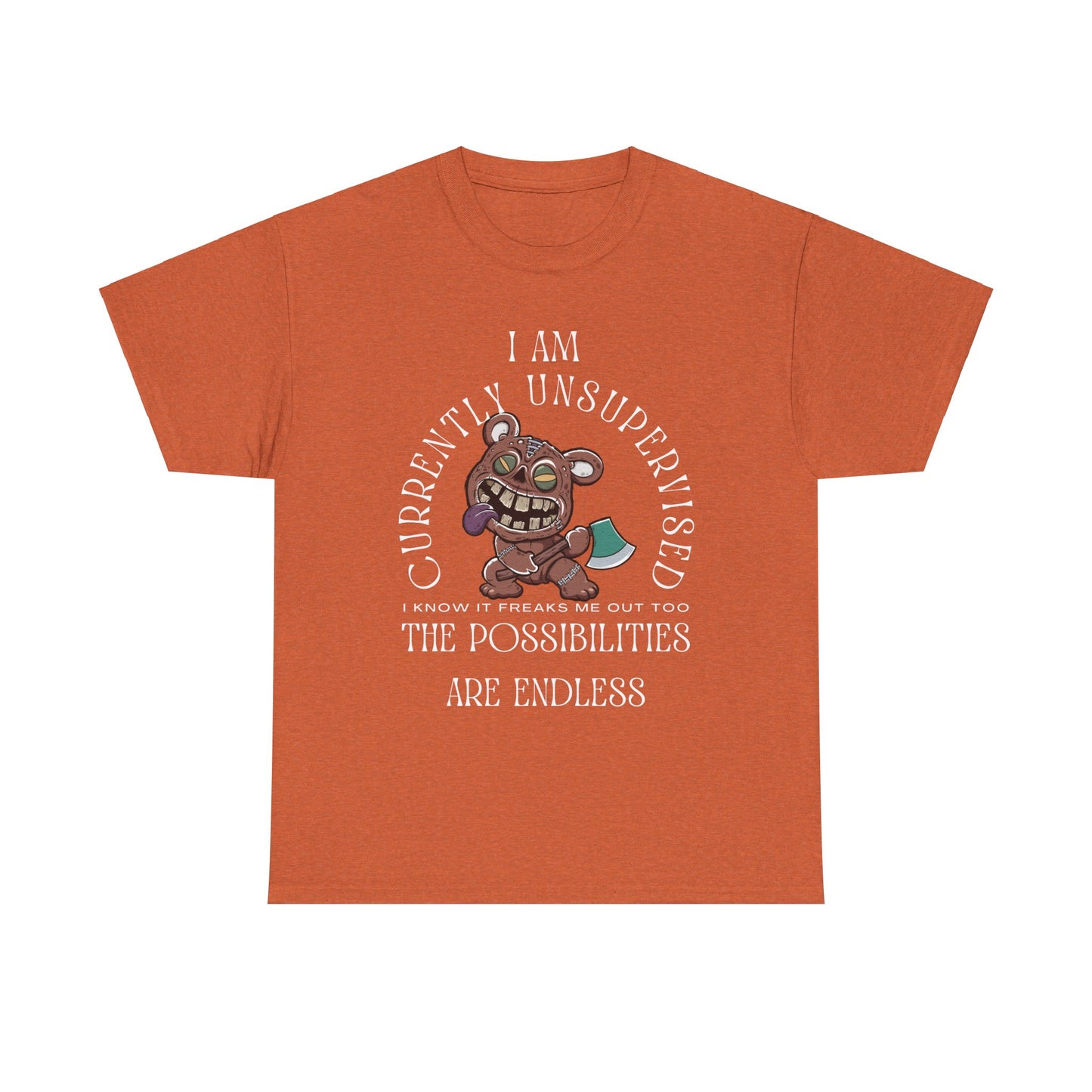 Unsupervised Unisex Heavy Cotton Tee