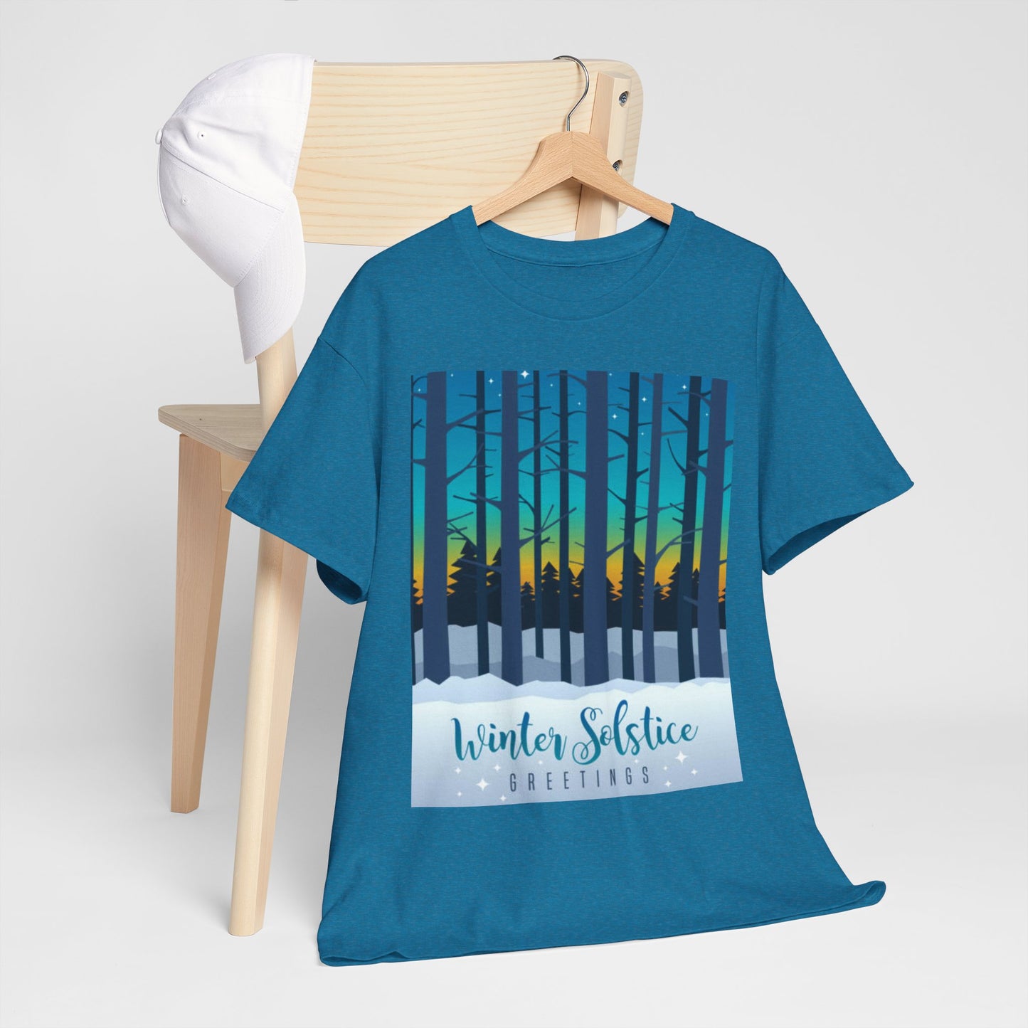 Winter Solstice Unisex Heavy Cotton Tee