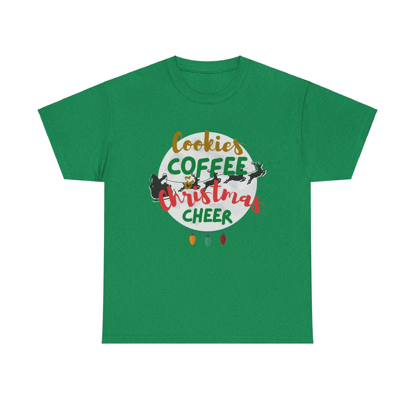 Christmas Cookies Unisex Heavy Cotton Tee