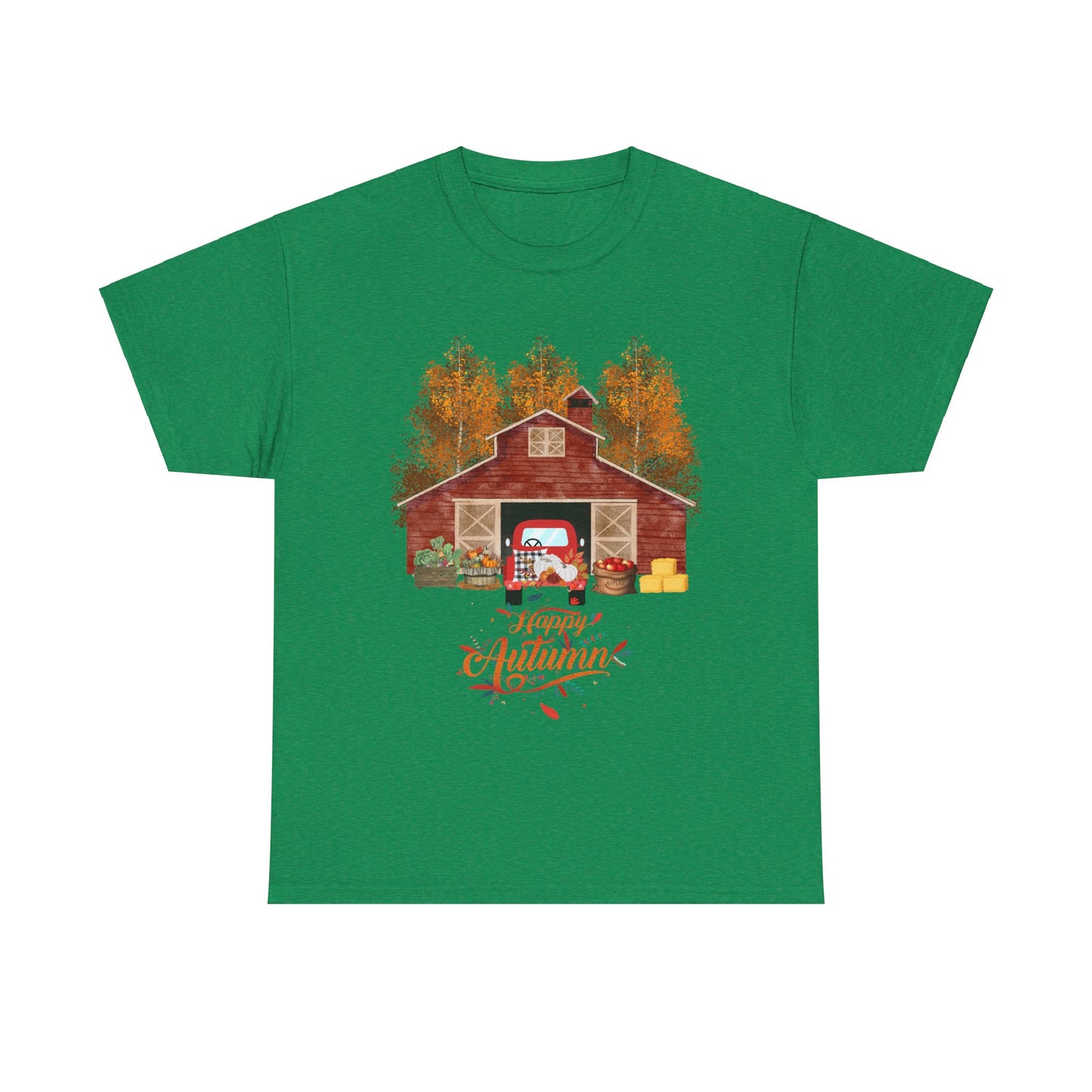 Happy Autumn Unisex Heavy Cotton Tee