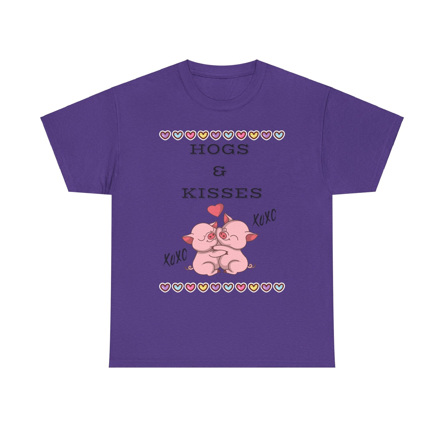 Hogs & Kisses Unisex Heavy Cotton Tee