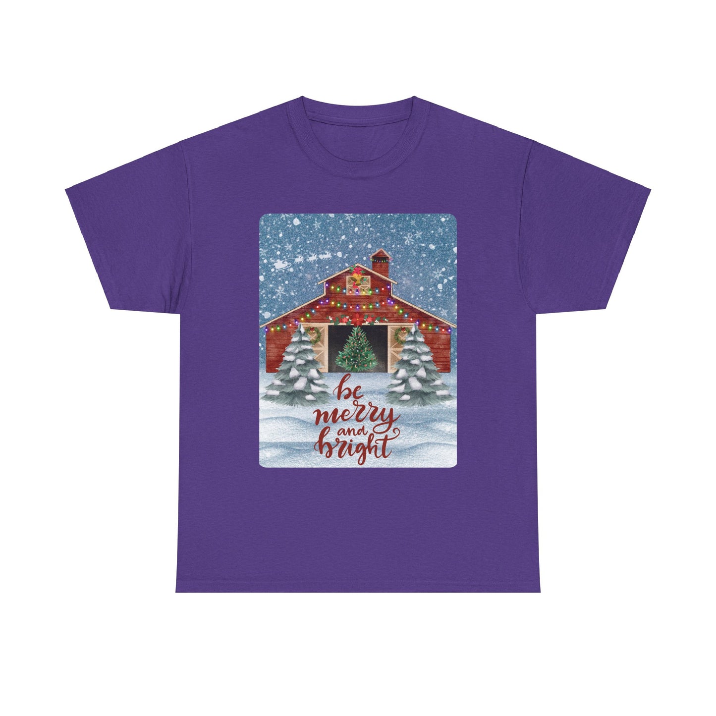 Be Merry Unisex Heavy Cotton Tee