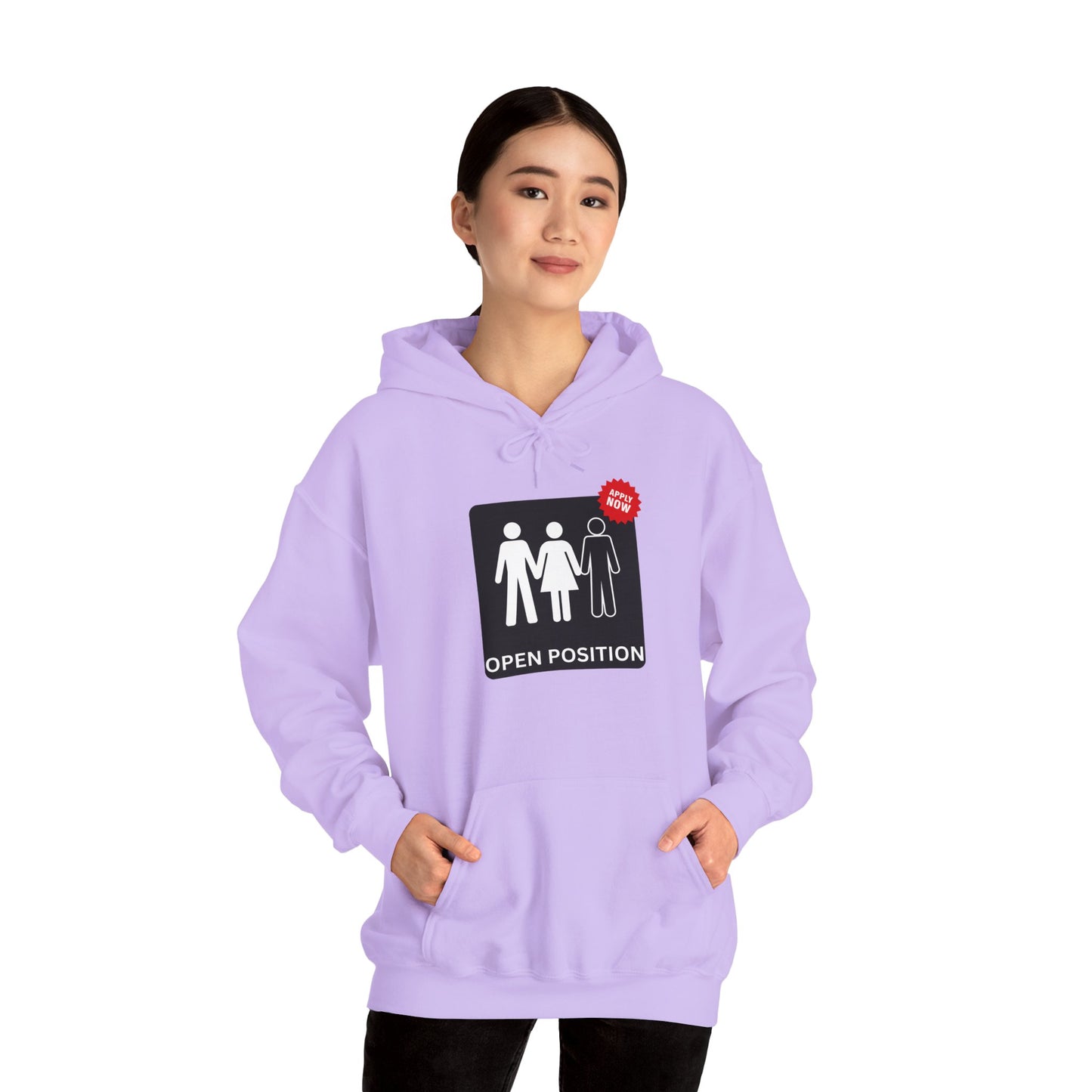 Open Position Unisex Heavy Blend™ Hooded Sweatshirt