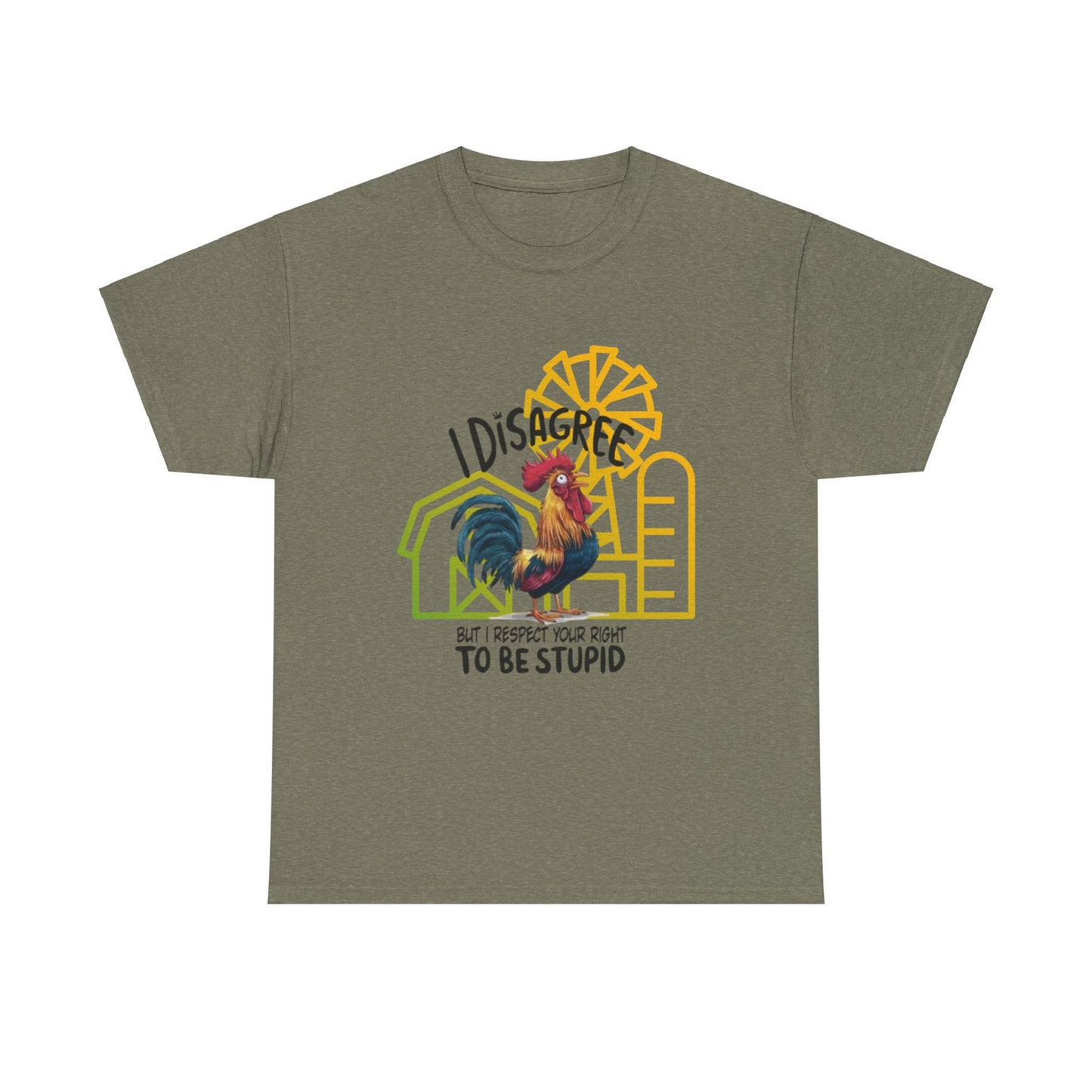 I Disagree Unisex Heavy Cotton Tee