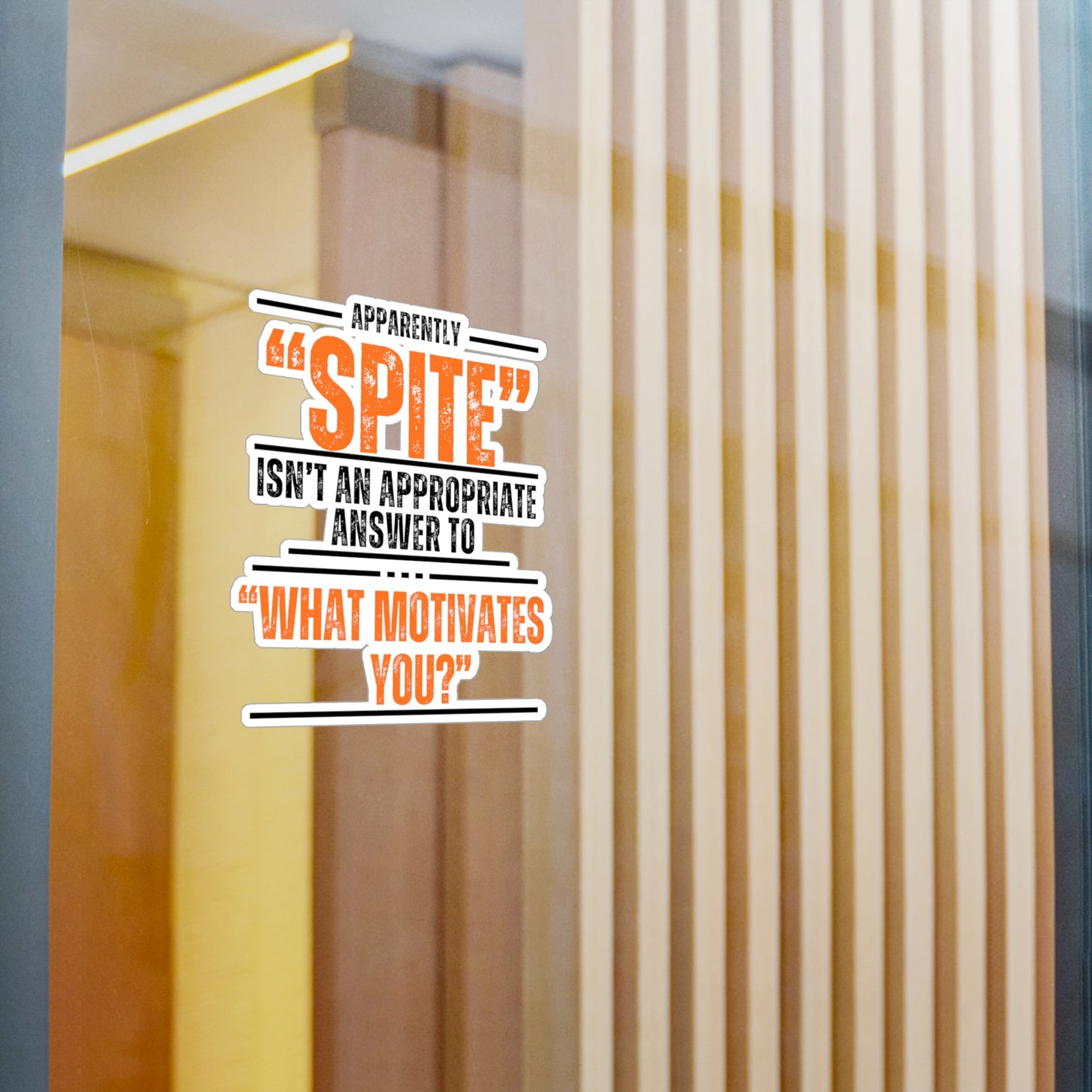 Spite Kiss-Cut Vinyl Decals