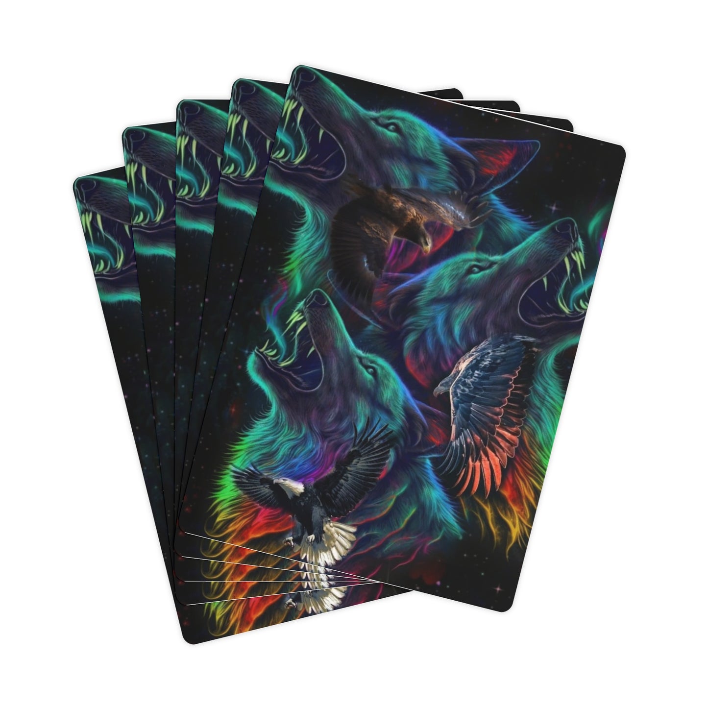 Wolves Poker Cards
