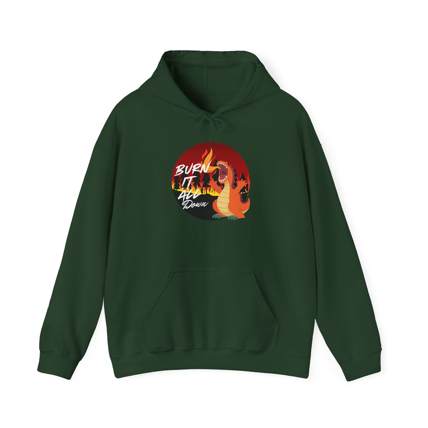 Burn It Unisex Heavy Blend™ Hooded Sweatshirt