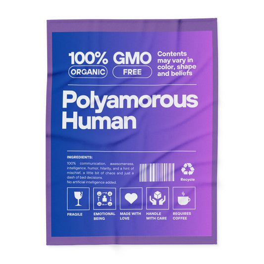 Polyamorous Arctic Fleece Blanket
