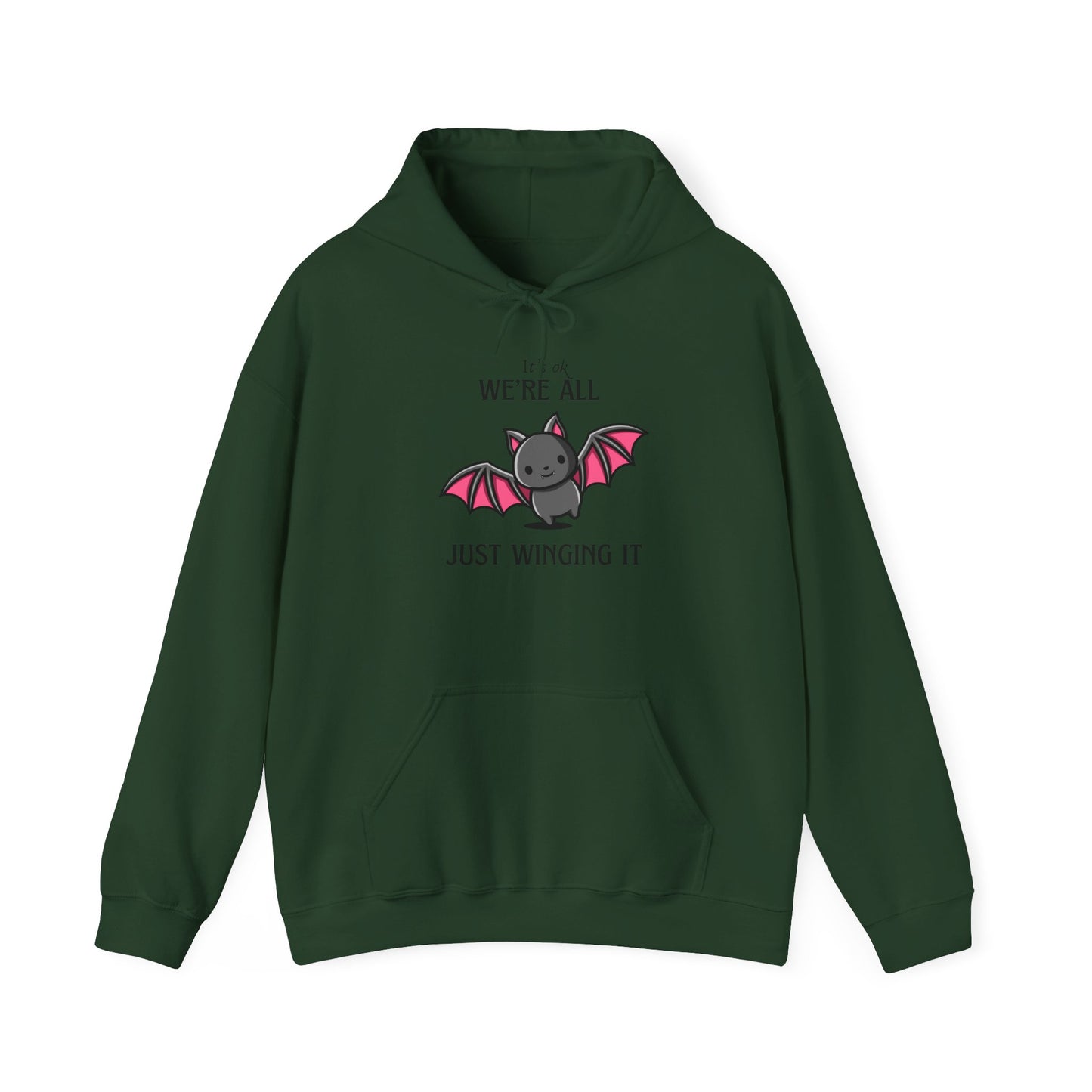Just Winging It Unisex Heavy Blend™ Hooded Sweatshirt