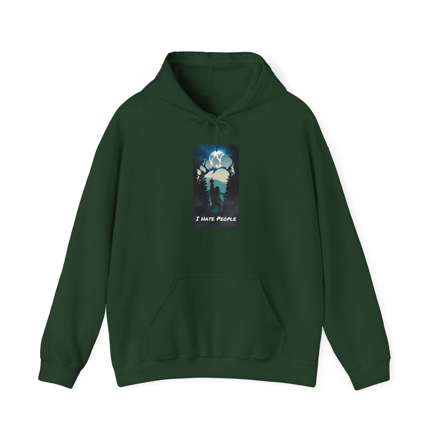 I Hate People Unisex Heavy Blend™ Hooded Sweatshirt