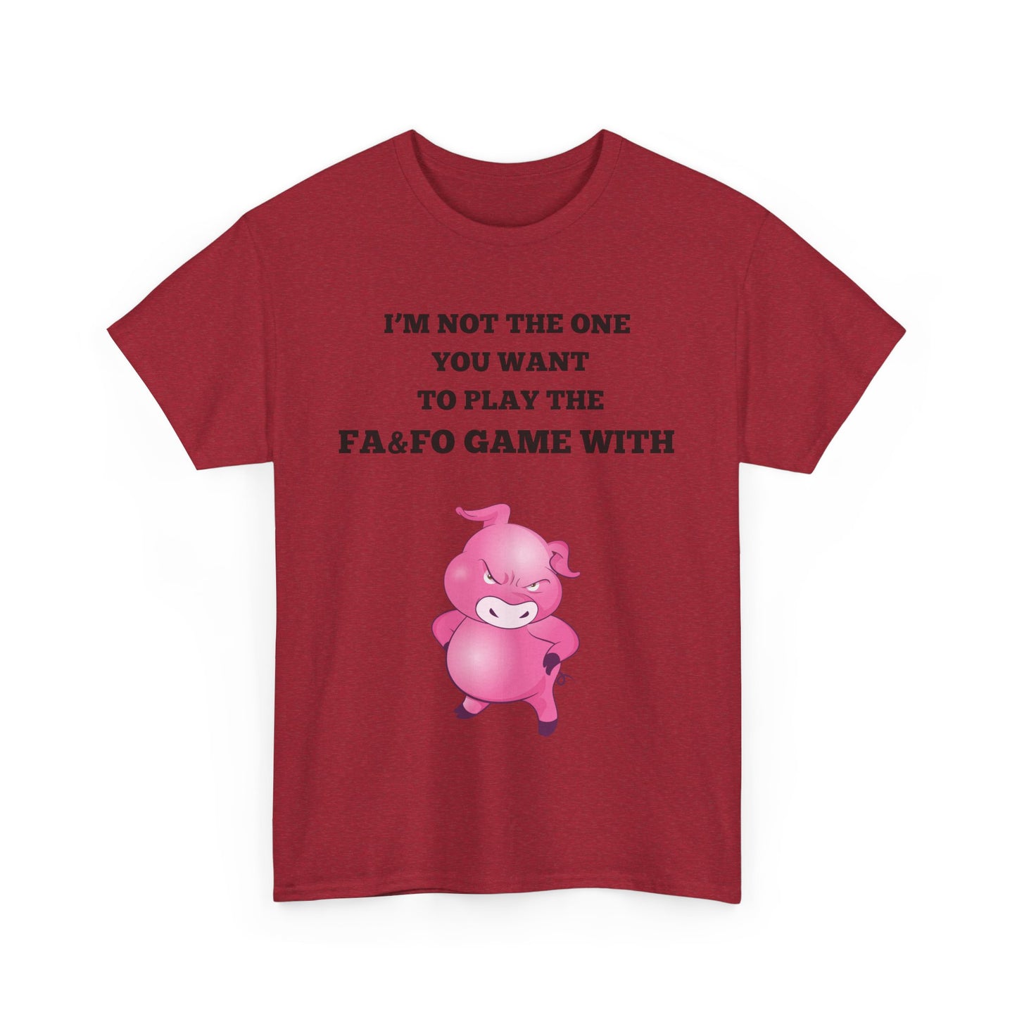 I'm Not The One To Play Unisex Heavy Cotton Tee