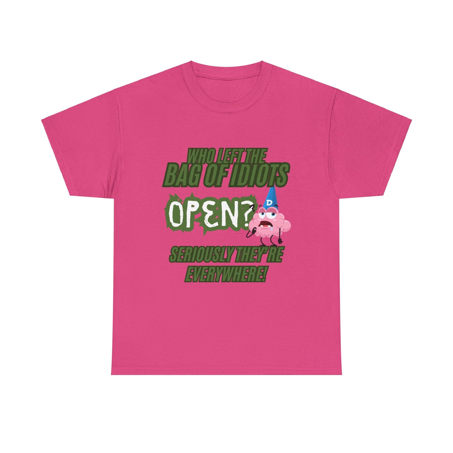 Open Bag Unisex Heavy Cotton Tee