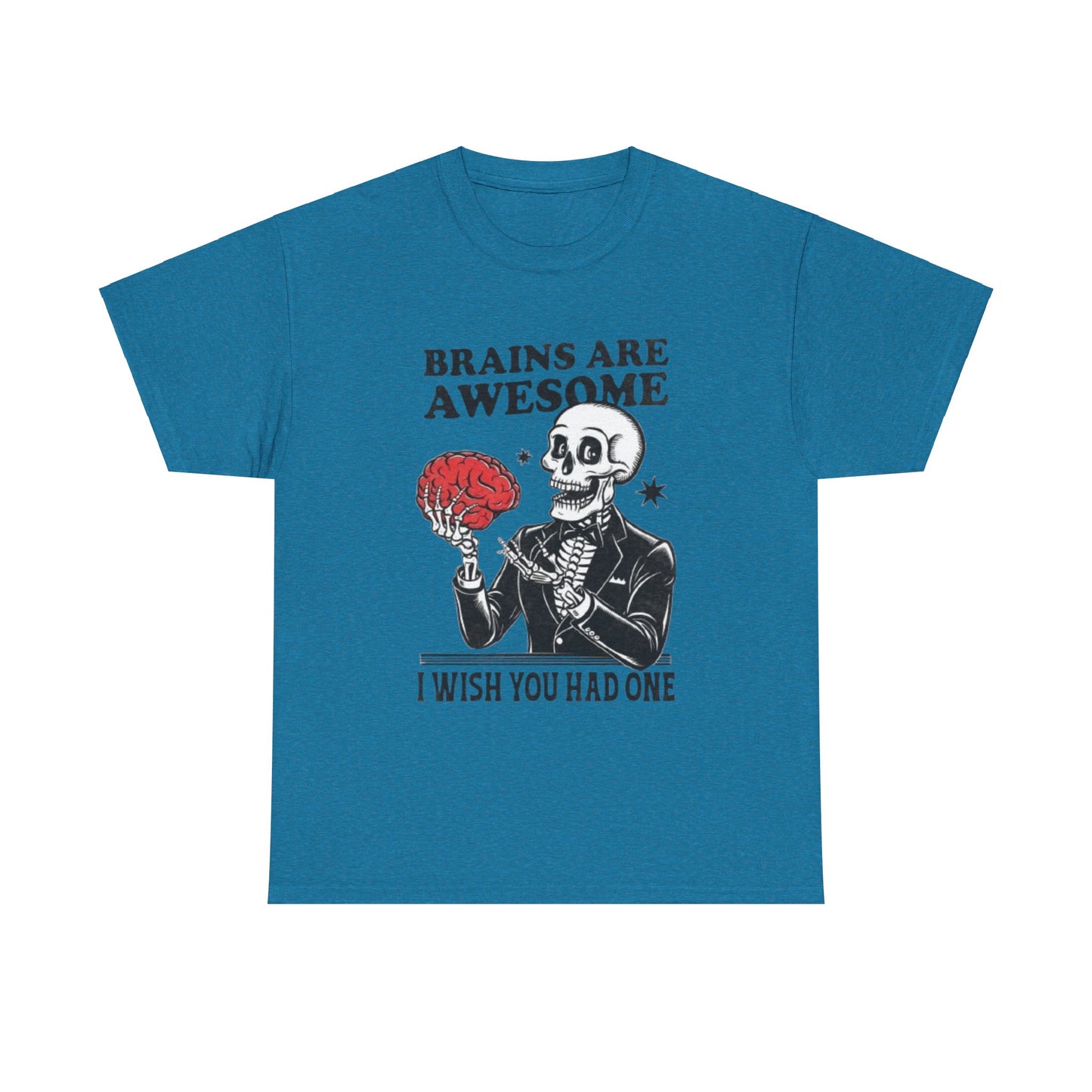 Brains Unisex Heavy Cotton Tee