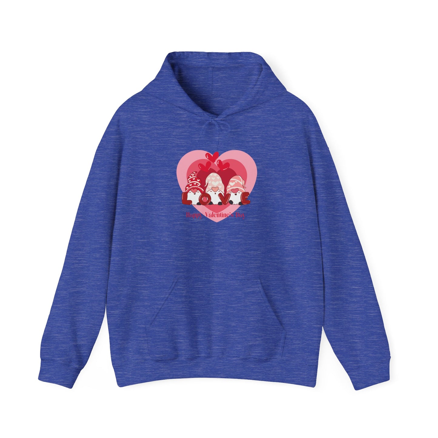 Valentines Gnome Unisex Heavy Blend™ Hooded Sweatshirt