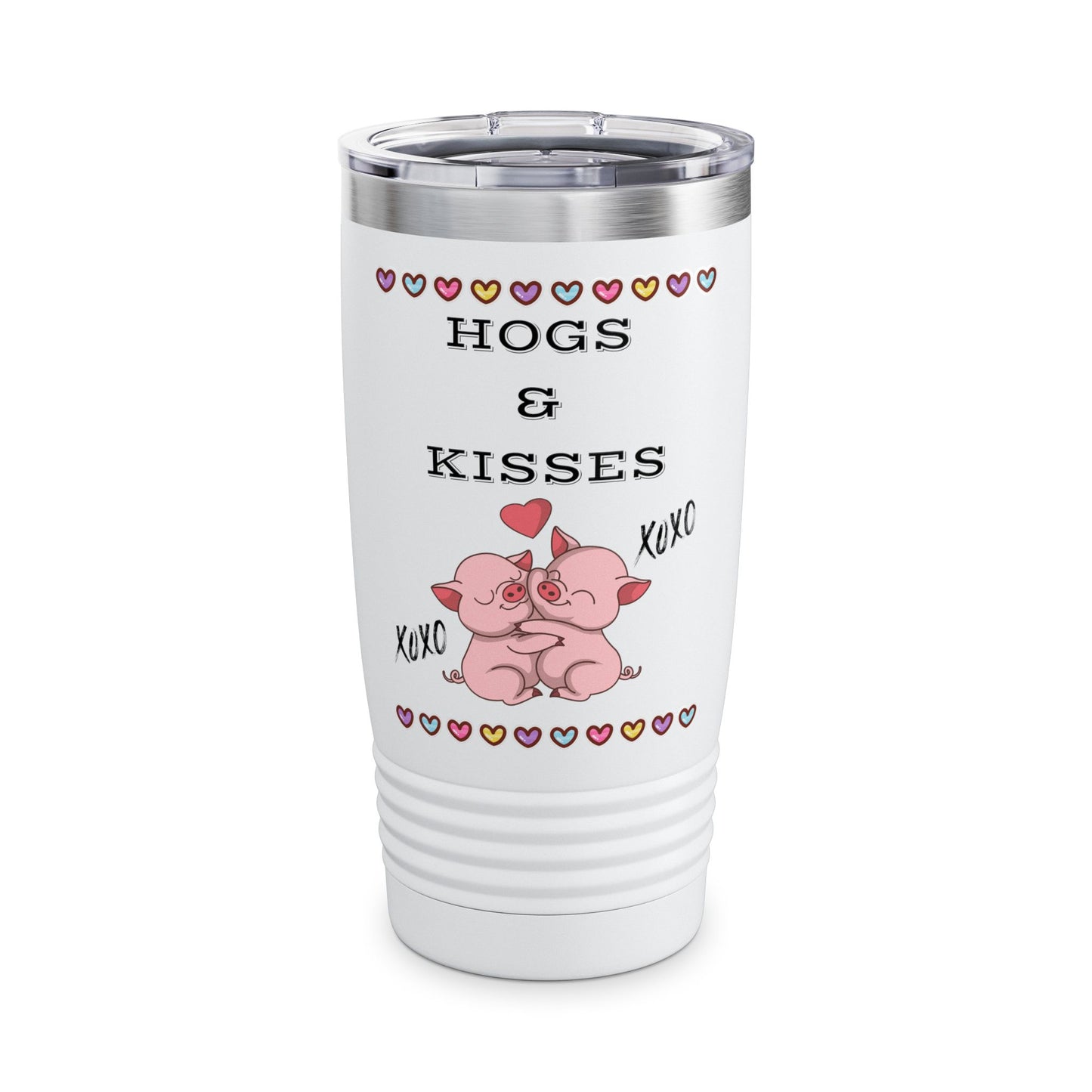 Hogs & Kisses Ringneck Tumbler, 20oz