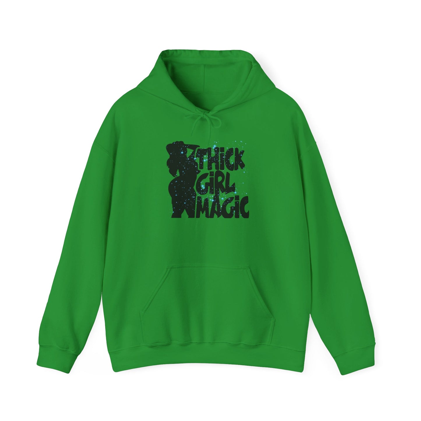 Thick Girl Magic Unisex Hooded Sweatshirt