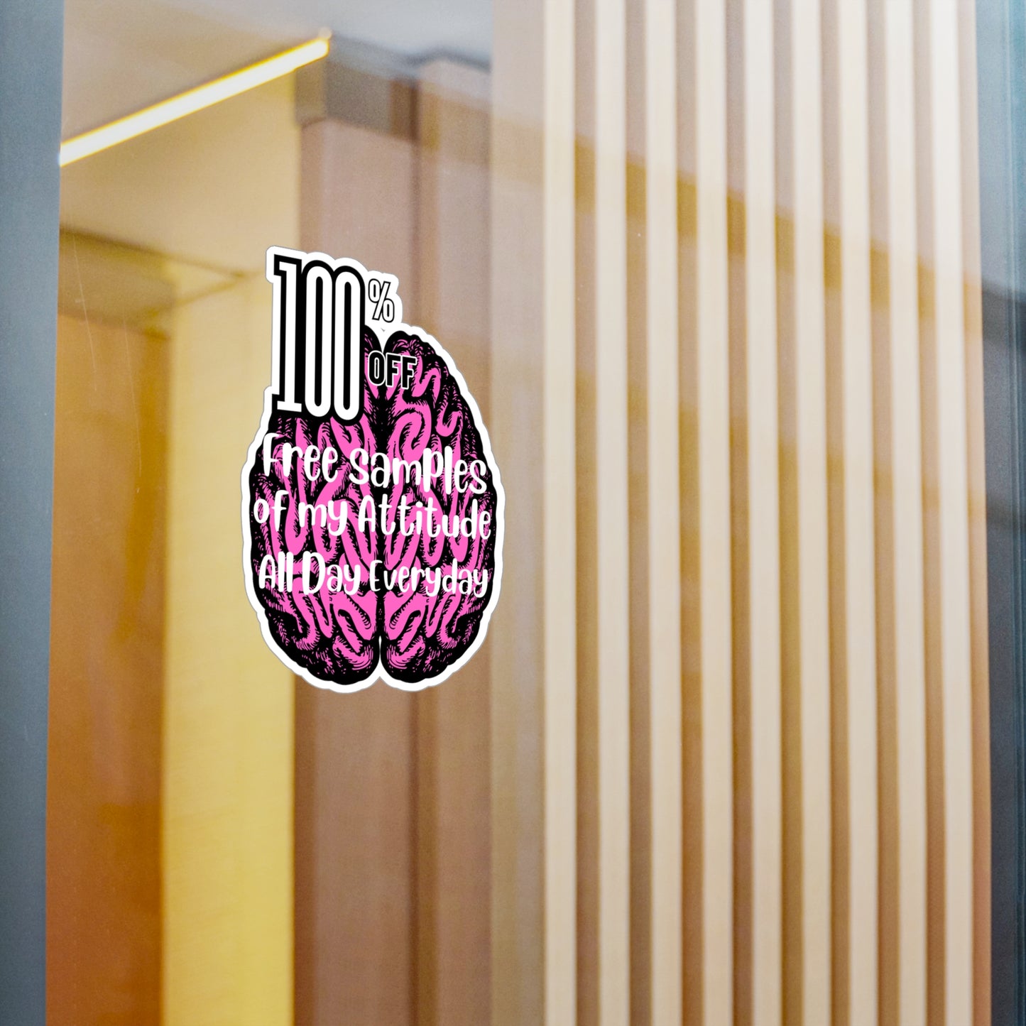 100% Kiss-Cut Vinyl Decals