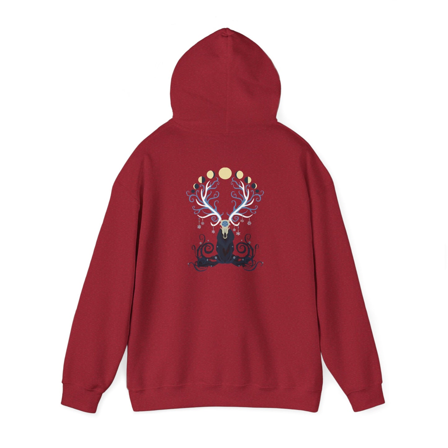 Deer Moon Unisex Heavy Blend™ Hooded Sweatshirt