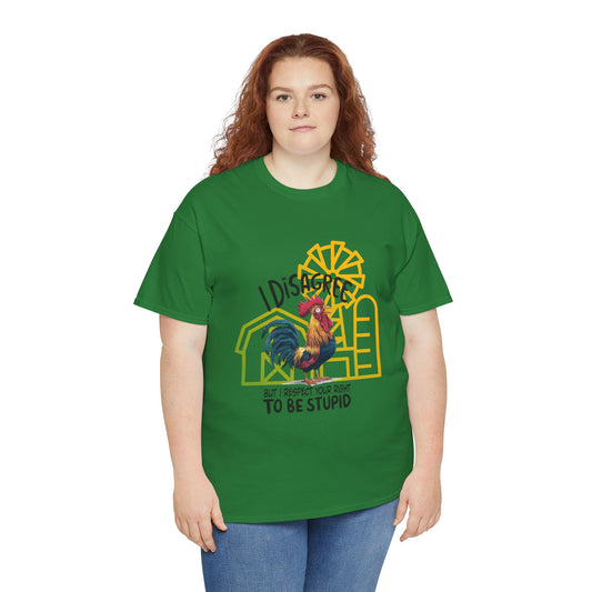 I Disagree Unisex Heavy Cotton Tee