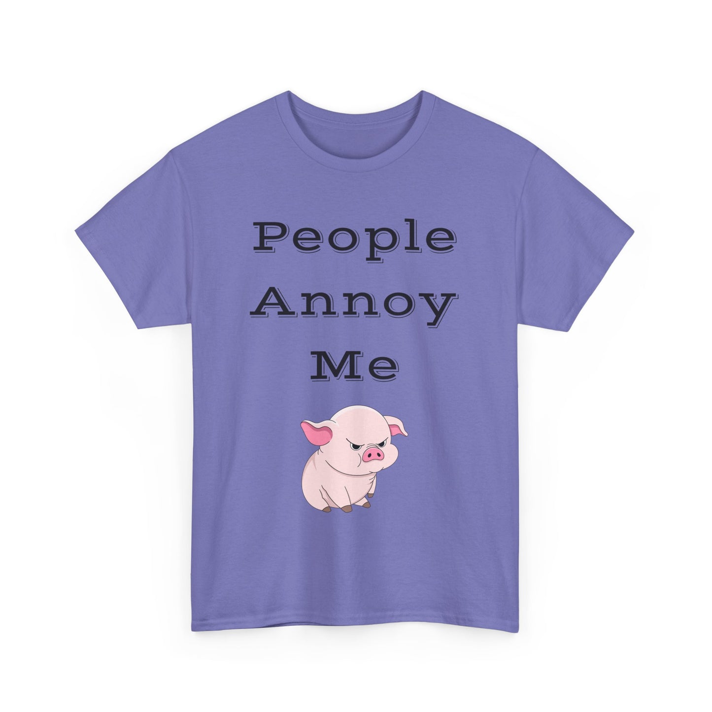 People Annoy Me Unisex Heavy Cotton Tee