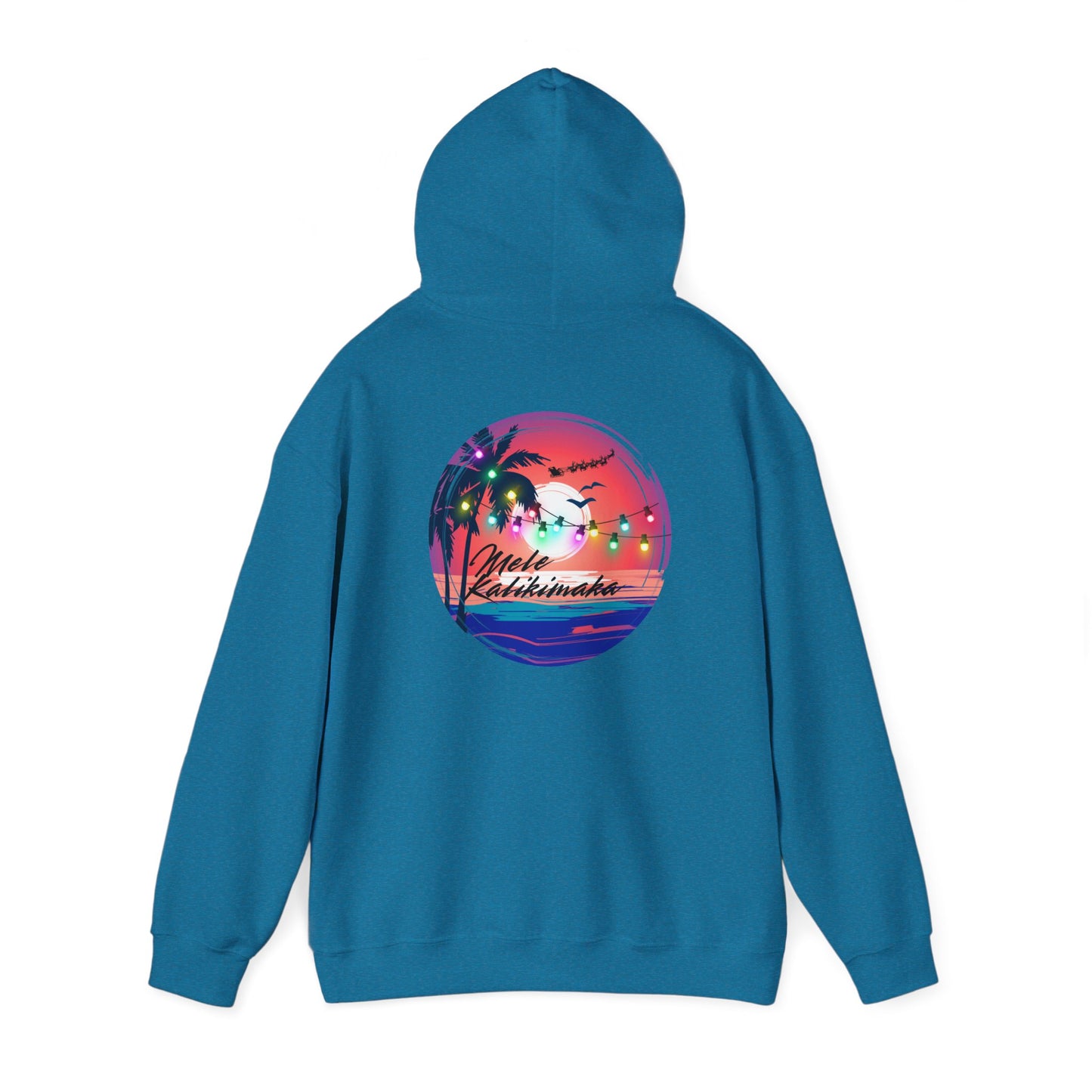 Mele Kalikimaka Unisex Heavy Blend™ Hooded Sweatshirt