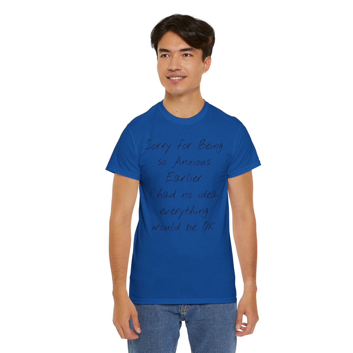 Anxious Unisex Heavy Cotton Tee