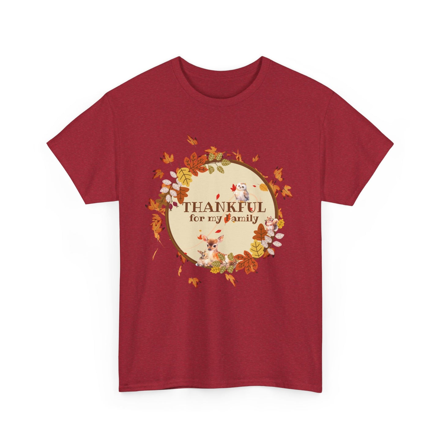 For my Family Unisex Heavy Cotton Tee