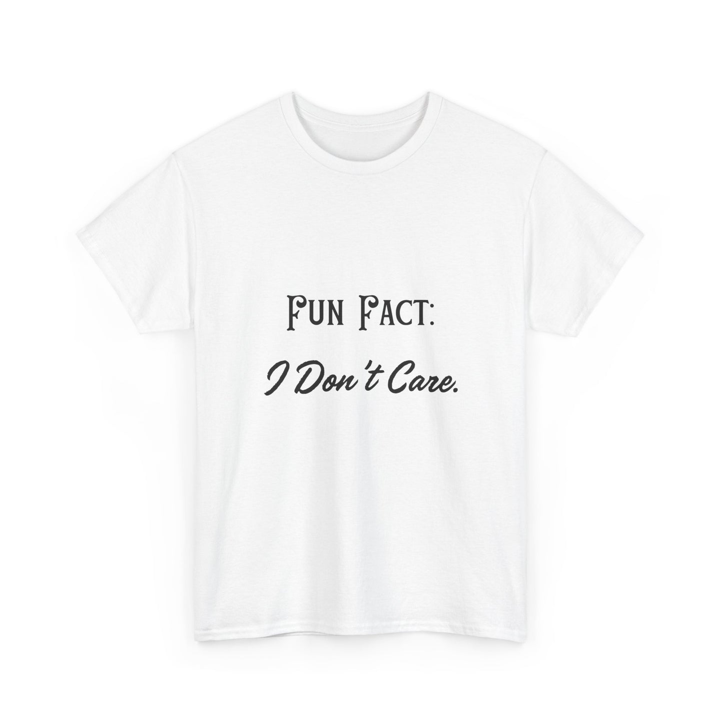 Fun Fact Heavy Cotton Tee