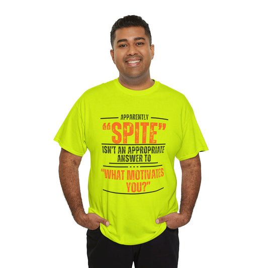 Spite Unisex Heavy Cotton Tee