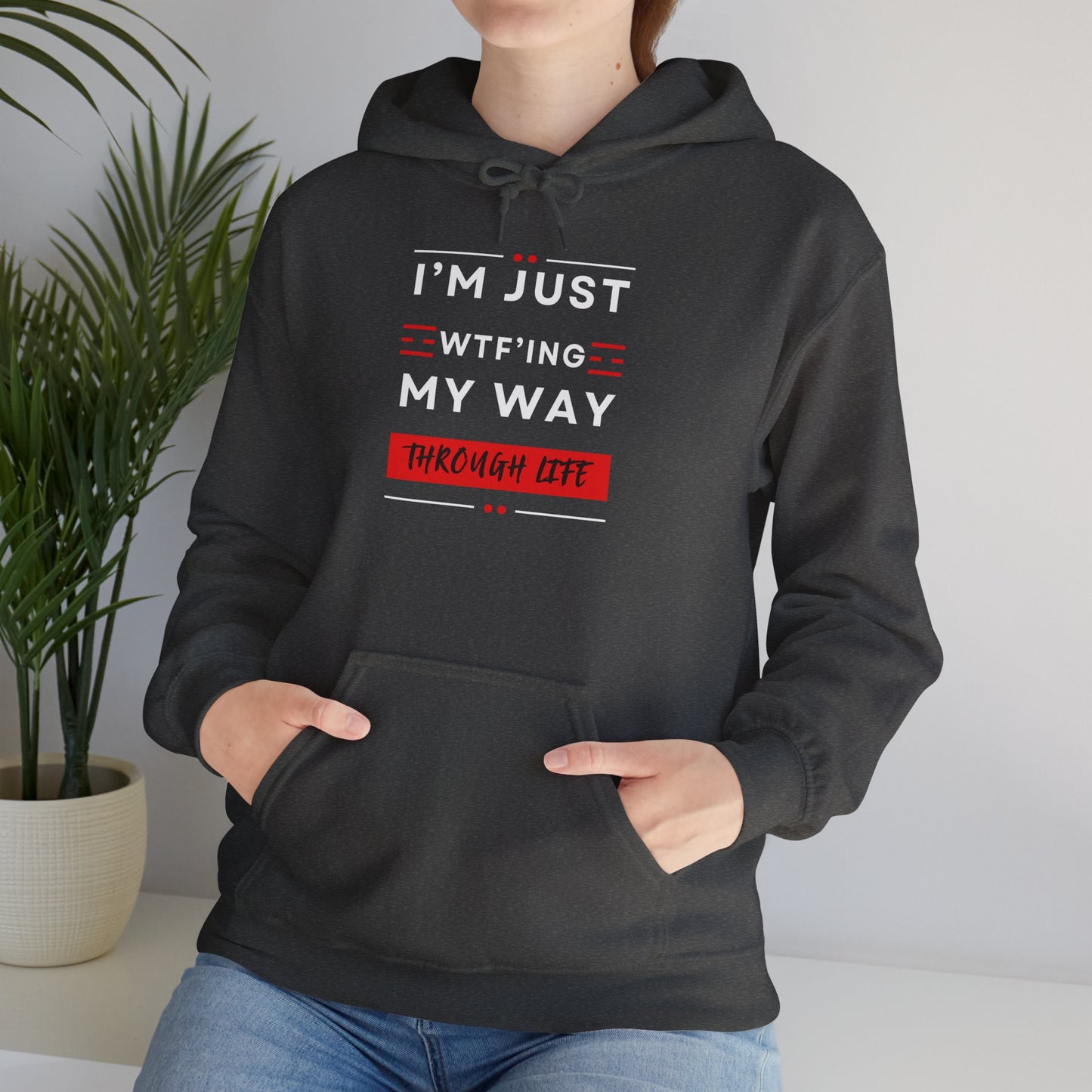 Just WTF'ing Unisex Heavy Blend™ Hooded Sweatshirt