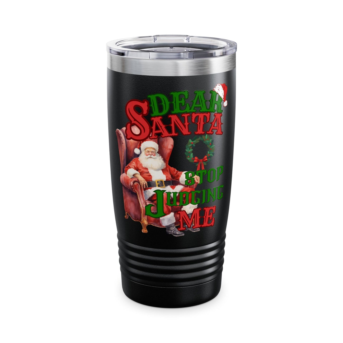 Dear Santa Ringneck Tumbler, 20oz