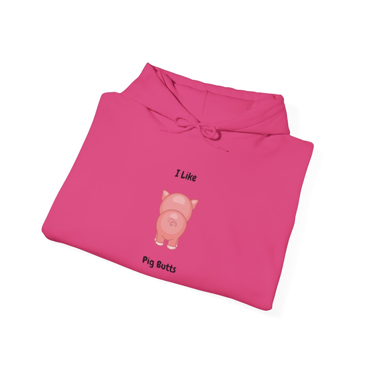 I Like Pig Butts Unisex Heavy Blend™ Hooded Sweatshirt