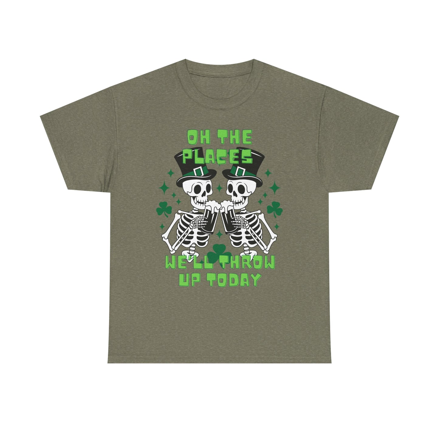 Oh the Places Unisex Heavy Cotton Tee