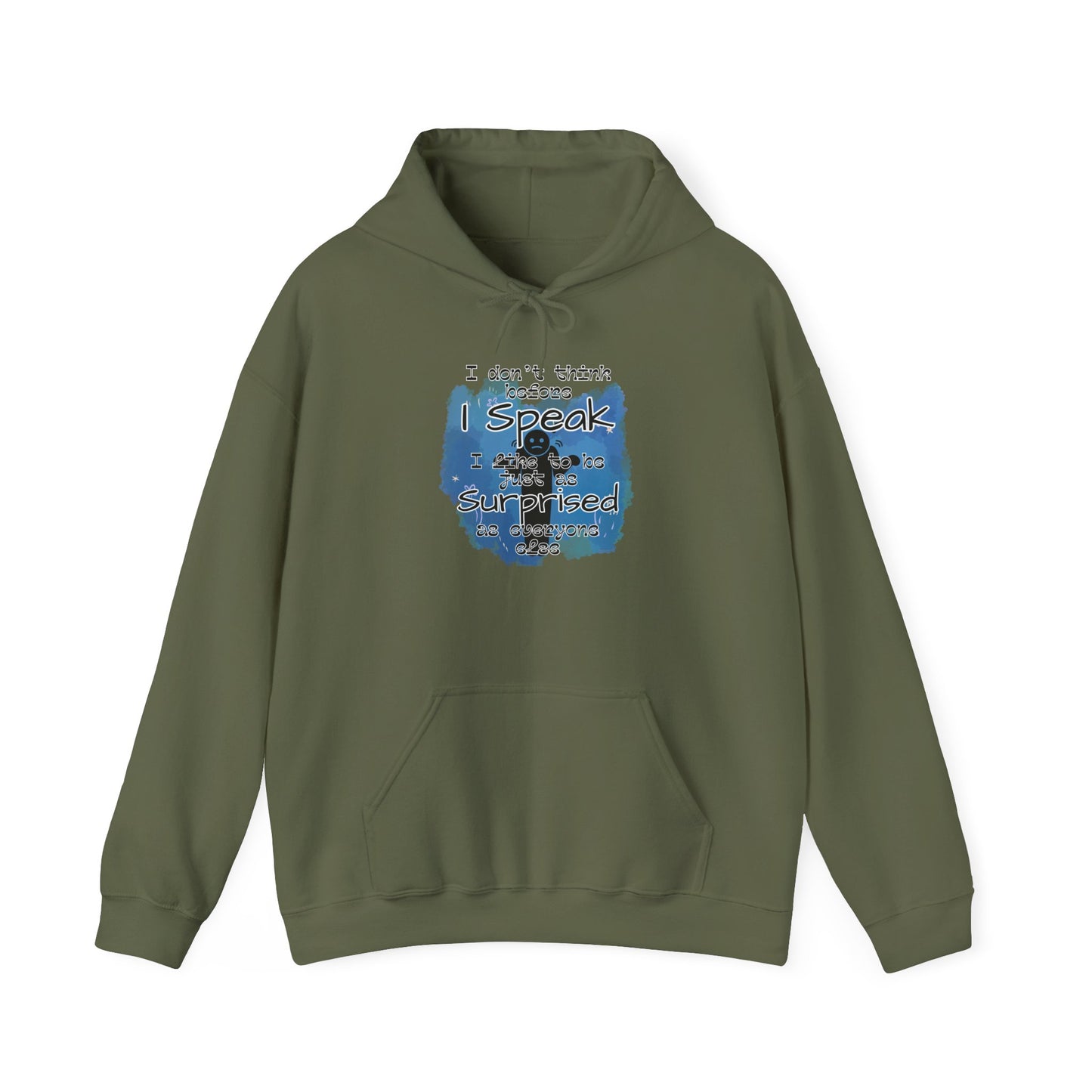 I Don't Think Unisex Heavy Blend™ Hooded Sweatshirt
