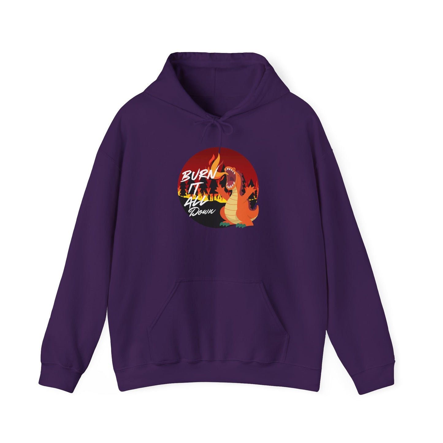 Burn It Unisex Heavy Blend™ Hooded Sweatshirt