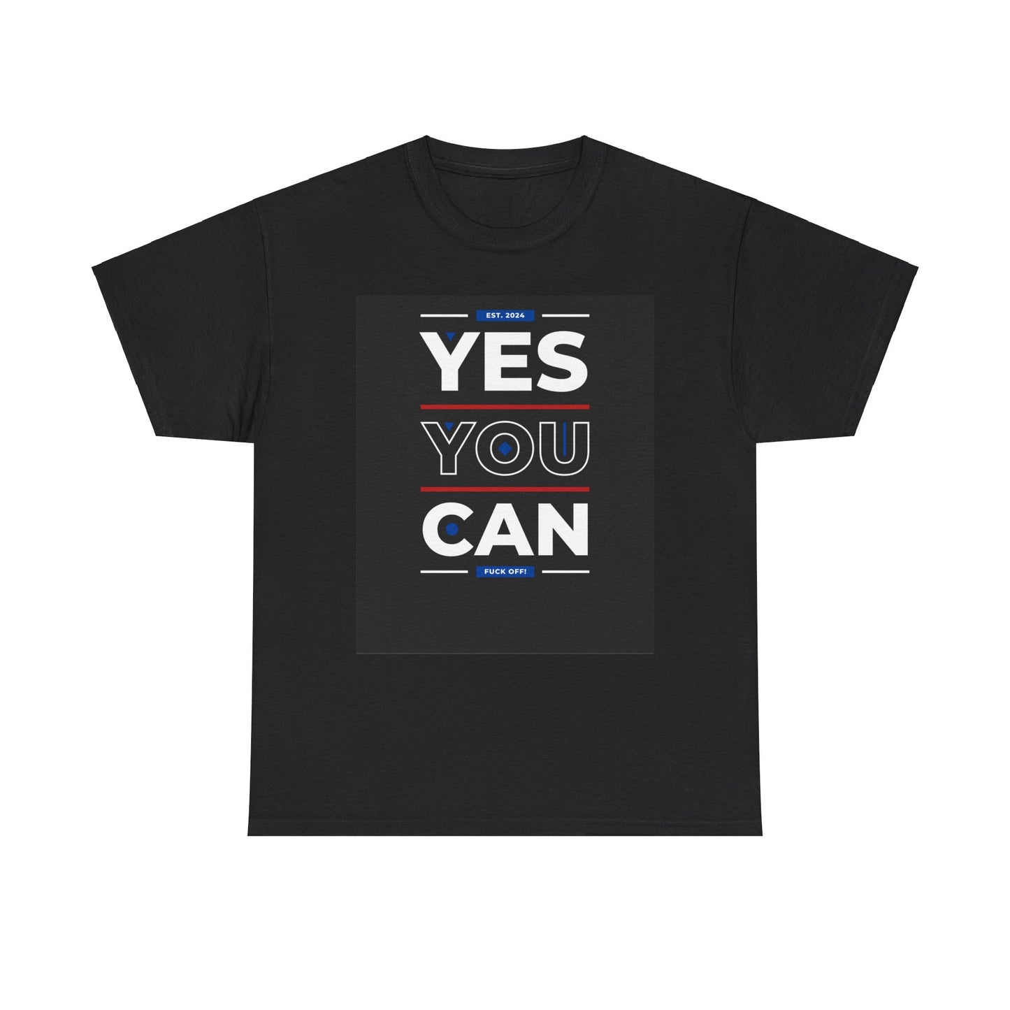 Yes You Can Unisex Heavy Cotton Tee