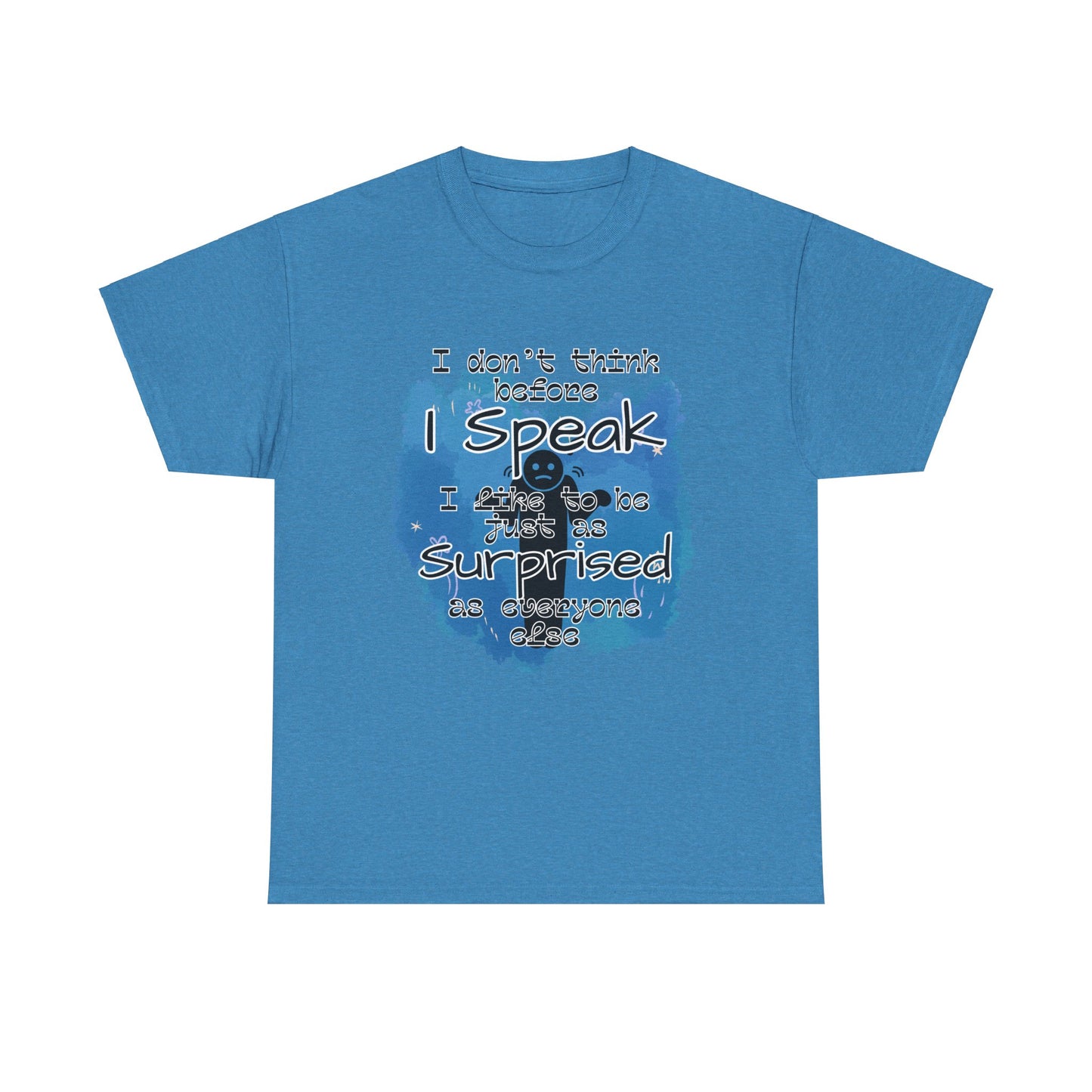 I Don't Think Unisex Heavy Cotton Tee