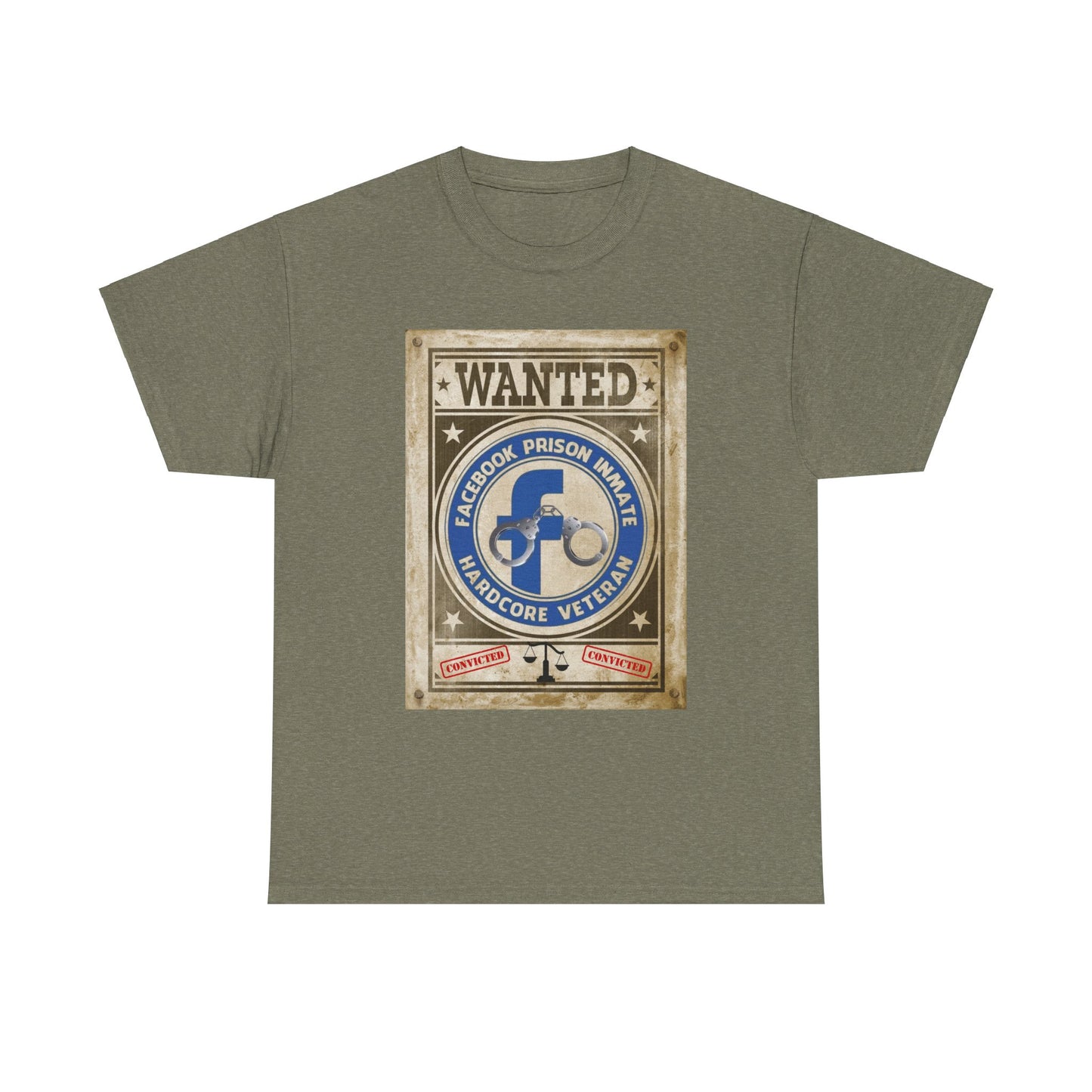 FB Prisoner Unisex Heavy Cotton Tee