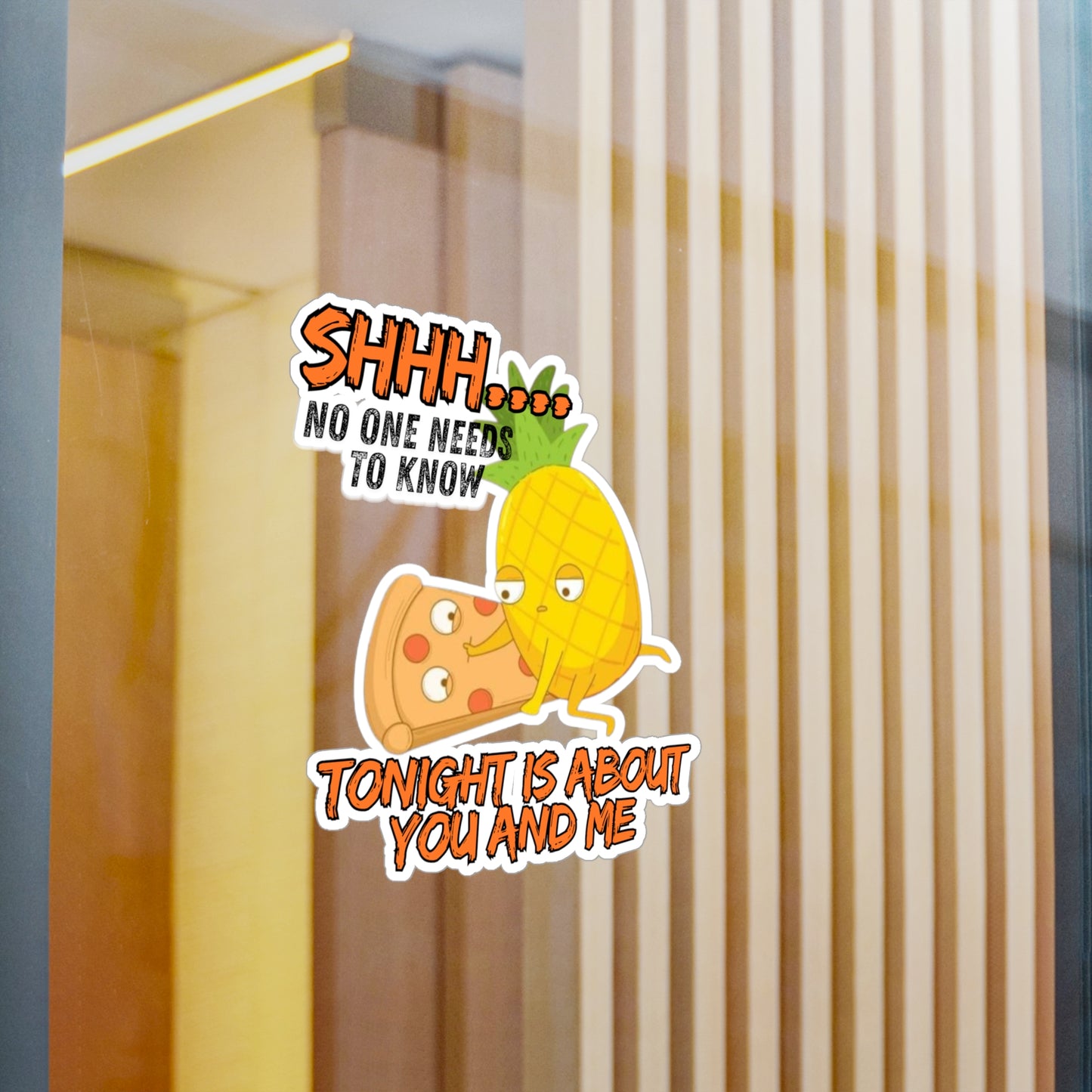 Shhh... Kiss-Cut Vinyl Decals