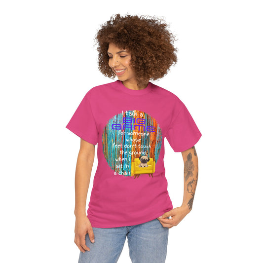 I Talk a Big Game Unisex Heavy Cotton Tee