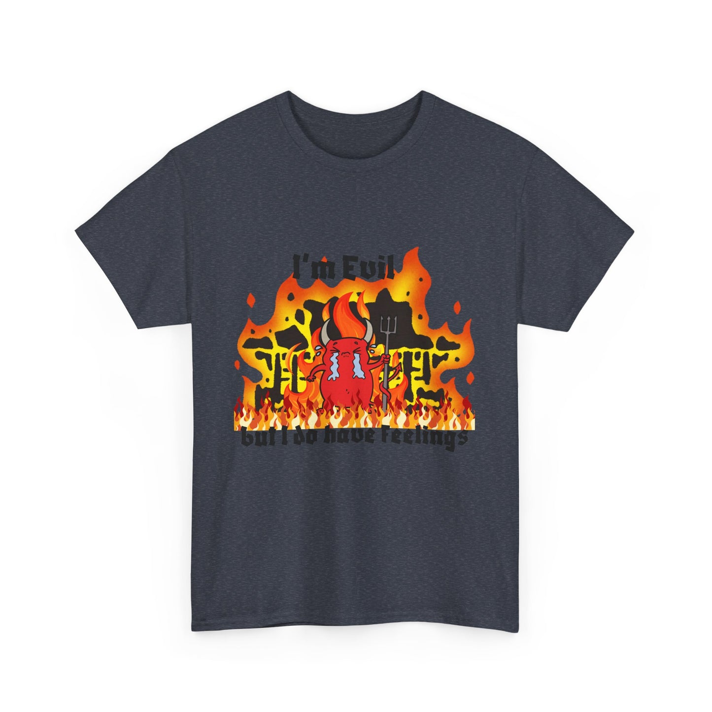I'm evil Unisex Heavy Cotton Tee