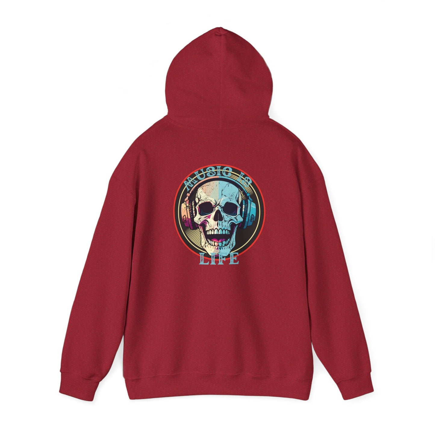 Music is Life Unisex Heavy Blend™ Hooded Sweatshirt
